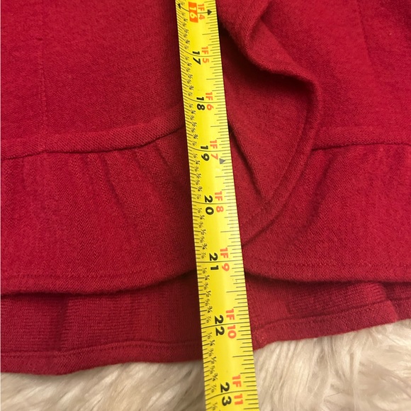 Anthropologie HWR Red Ruffled Jacket - Picture 16 of 16